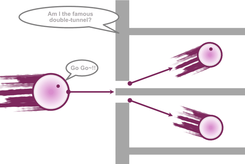 Double-Tunnel Experiment